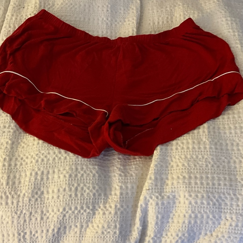 Eberjey Red Pajama Shorts